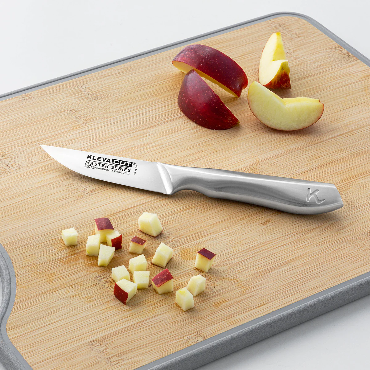KlevaCut® Master Series Baker & Chef 3pc Knife Set with Satchel - Image 12