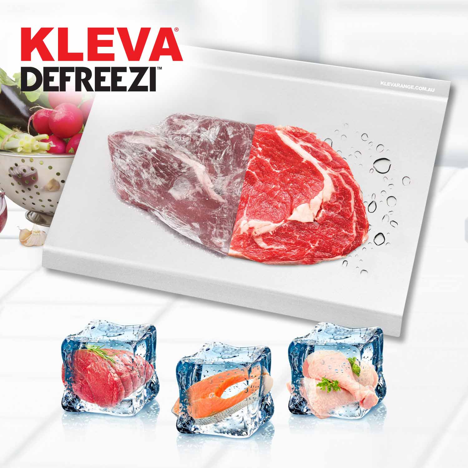 [FREE GIFT] Defreezi® Defrosting Tray De-Thaw Meat + Frozen Food Up To 5x Faster! (100% off)