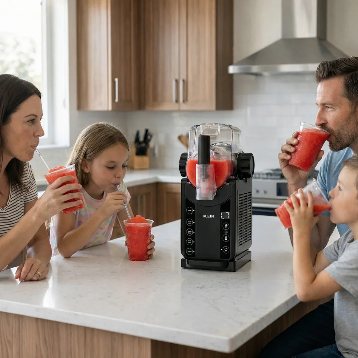 KLEVA® SlushiO Frozen Drink Maker – At-Home Slushies, Milkshakes & Frappes Made Refreshing - Image 11
