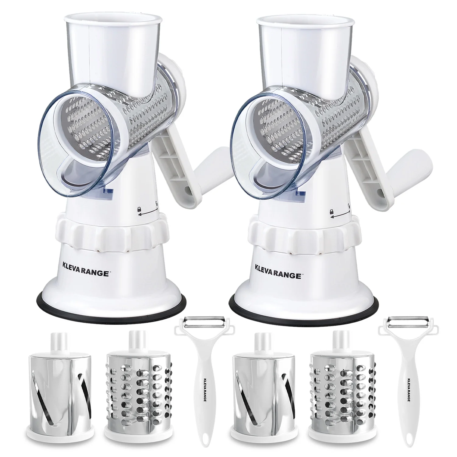 Kleva Sumo Slicer® 3-in-1 Vegetable Slicer, Grater & Shredder - Image 10