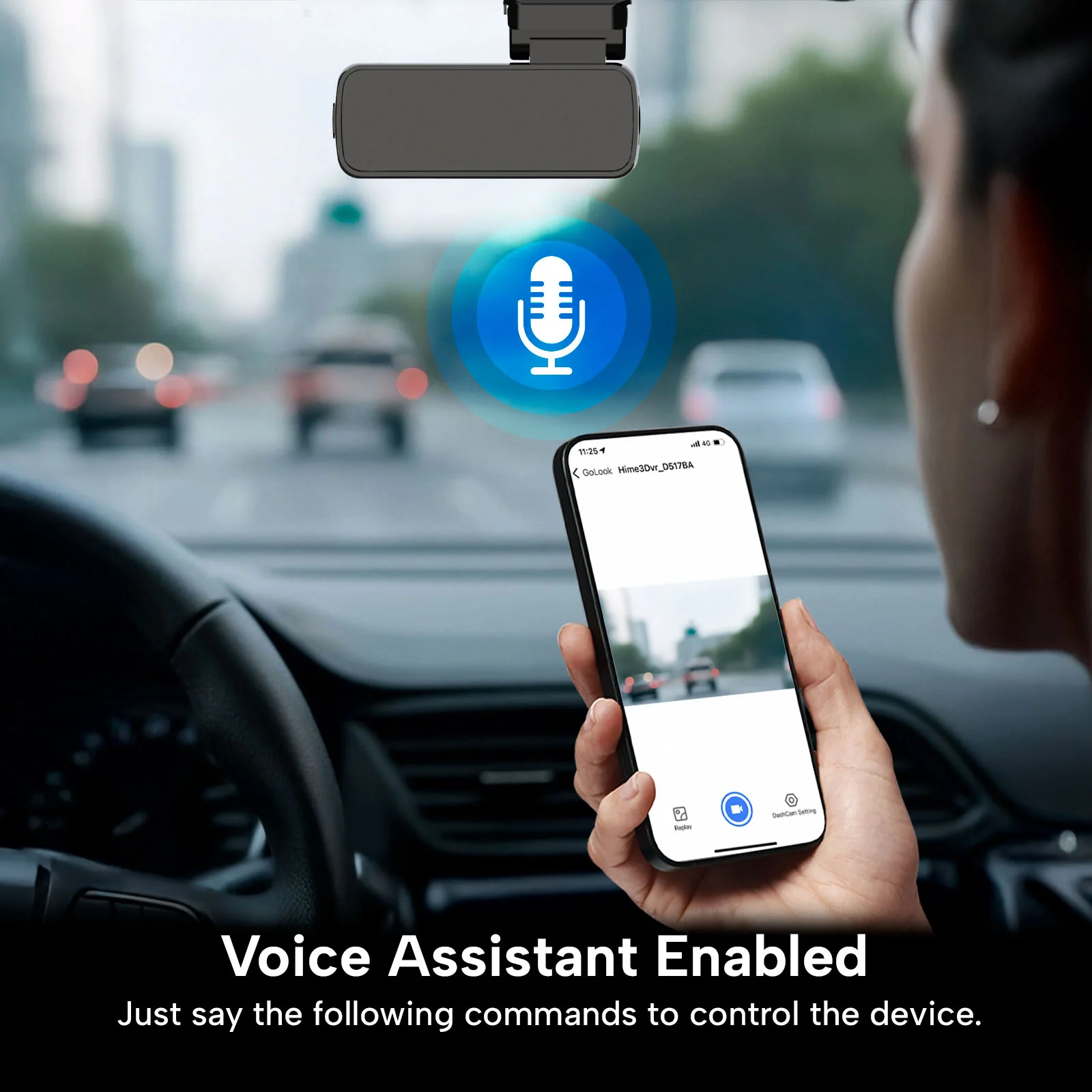 KLEVA® 2K Dash Cam with Wi-Fi & Loop Recording Car Camera + FREE 16GB SD Card - Image 7