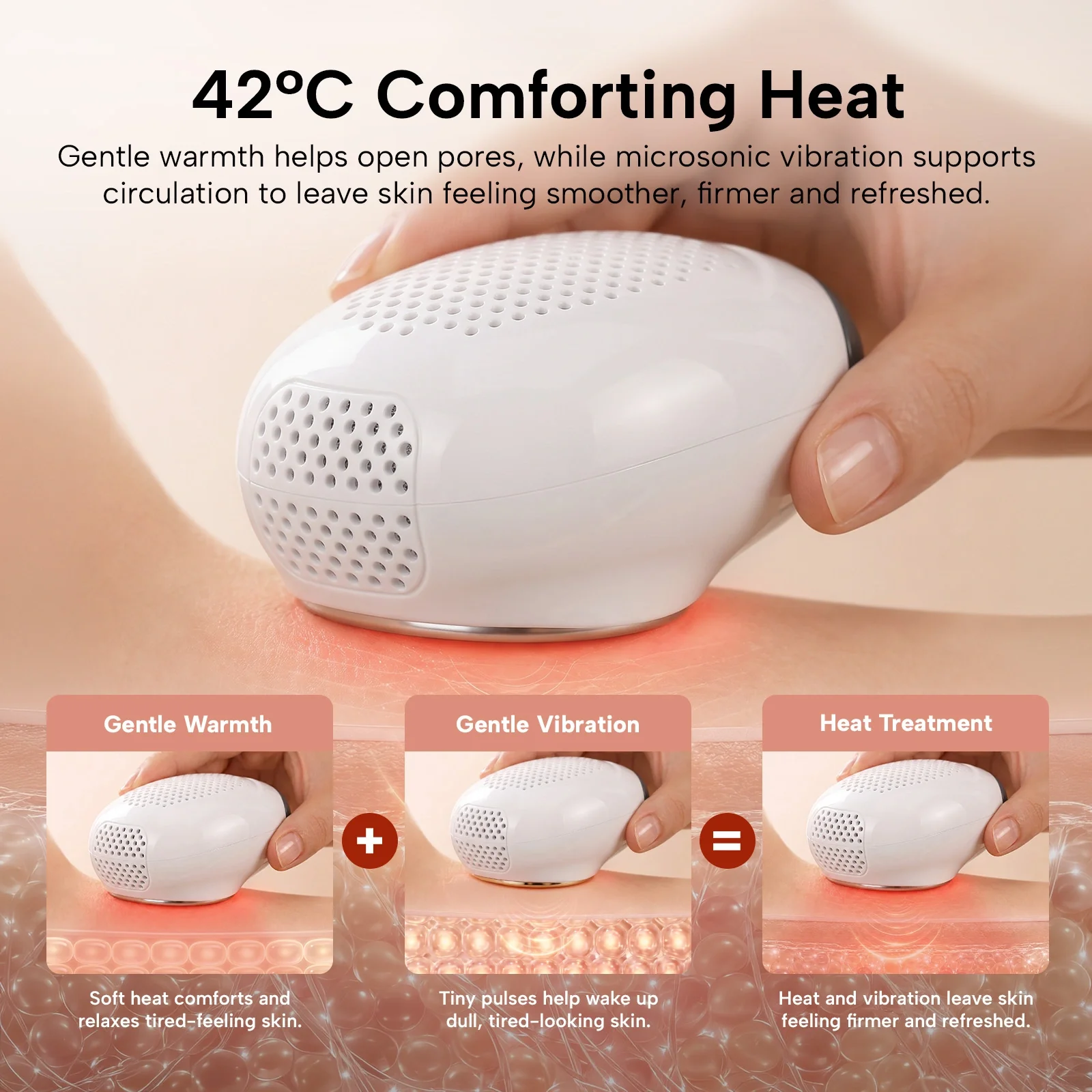 KLEVA® AestheraX Hot & Cold Therapy Facial Massager - Image 4