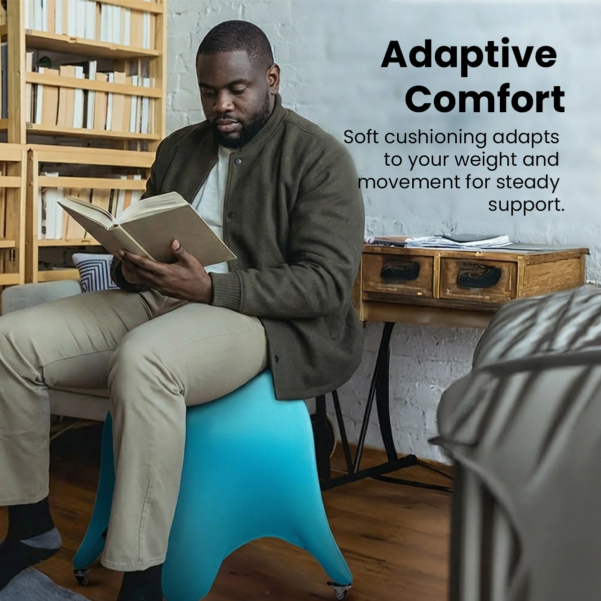 KLEVA® Posture Chair – Active Sitting for Better Posture, Core Strength & Back Support - Image 5