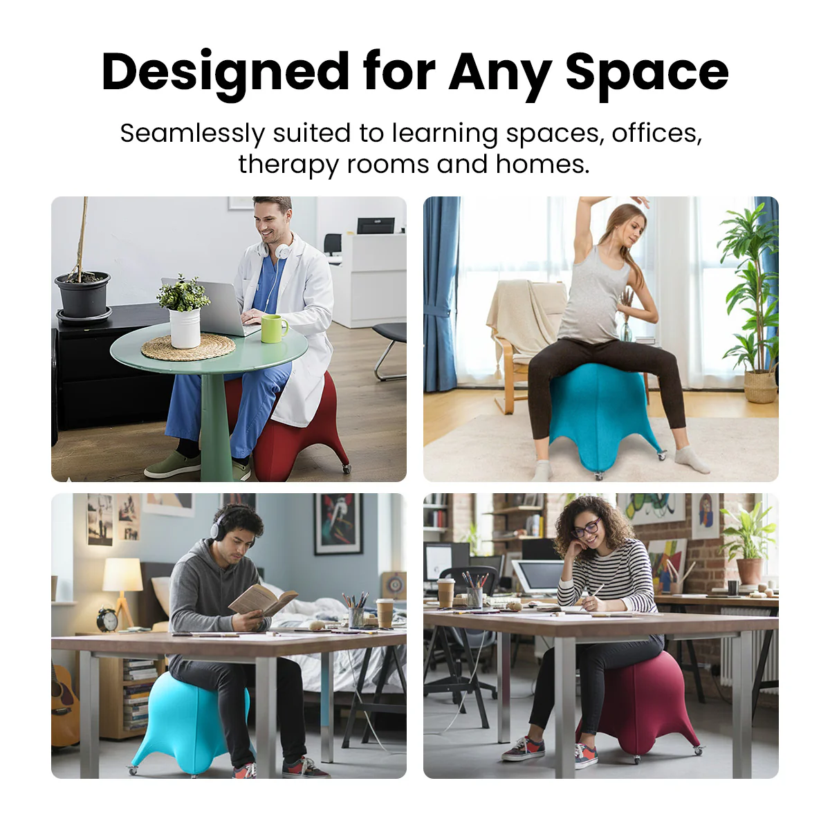 KLEVA® Posture Chair – Active Sitting for Better Posture, Core Strength & Back Support - Image 8