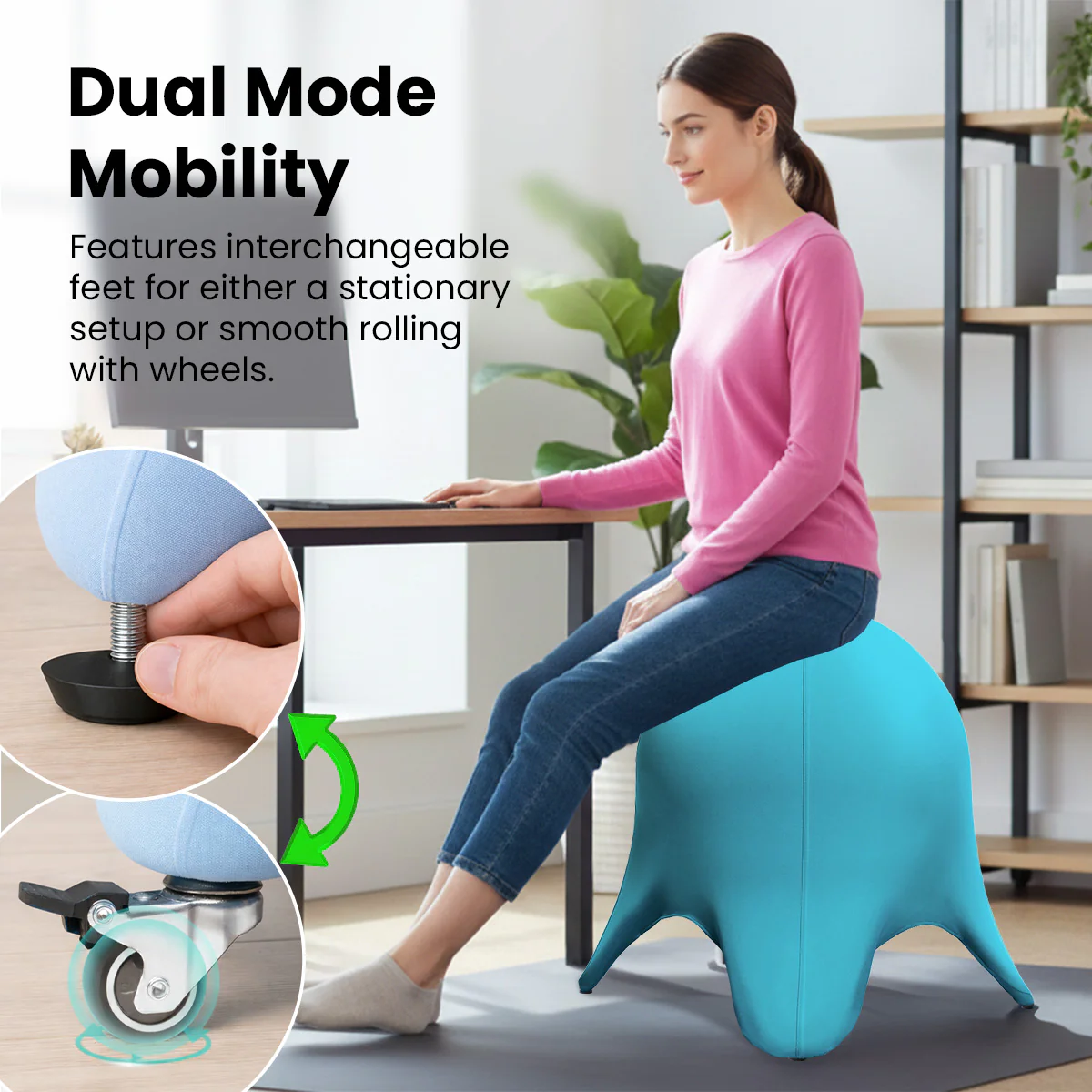 KLEVA® Posture Chair – Active Sitting for Better Posture, Core Strength & Back Support - Image 9