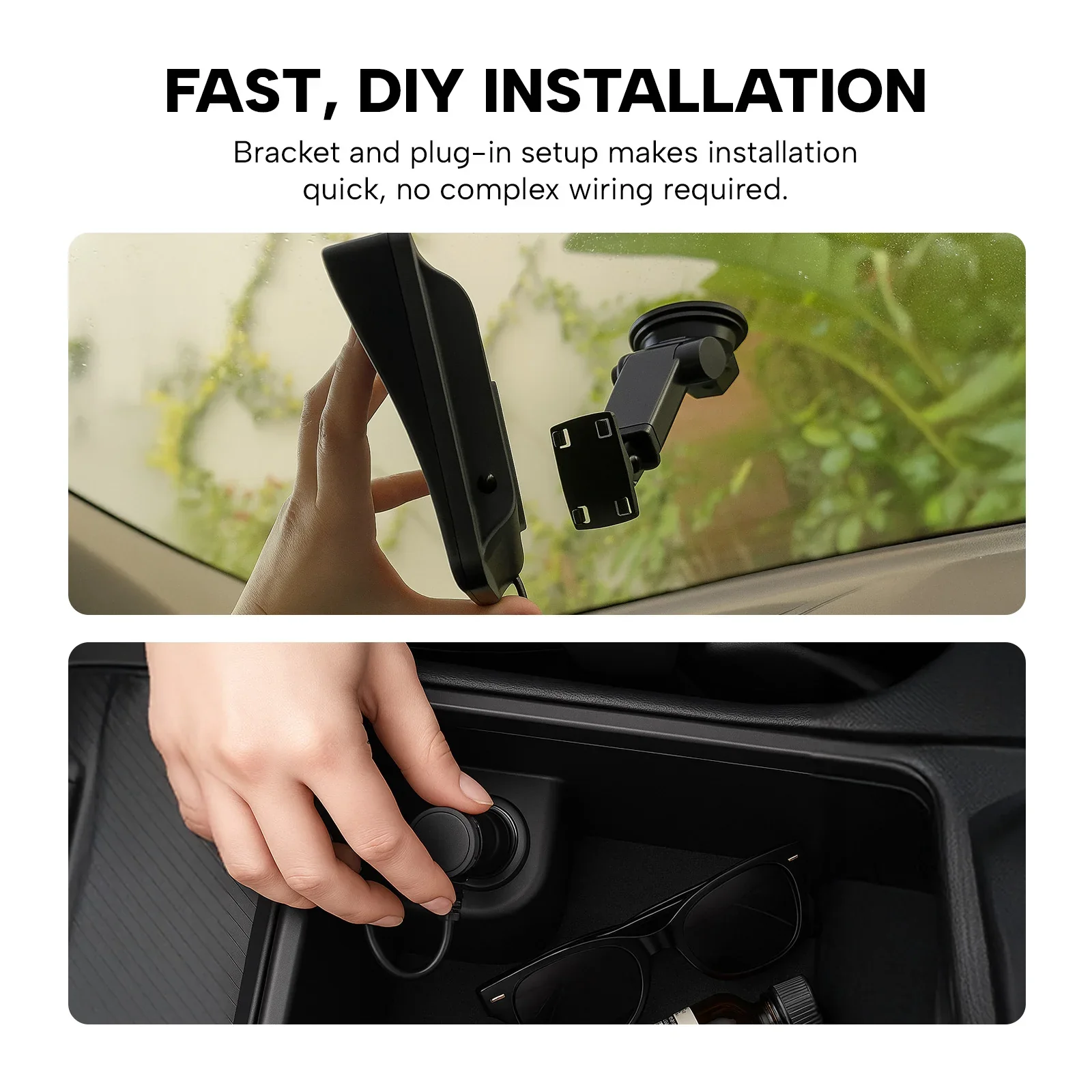 7" HD Touch Portable Kleva SmartPlay - Apple CarPlay Android Auto Wireless + Free AudioPods - Image 8