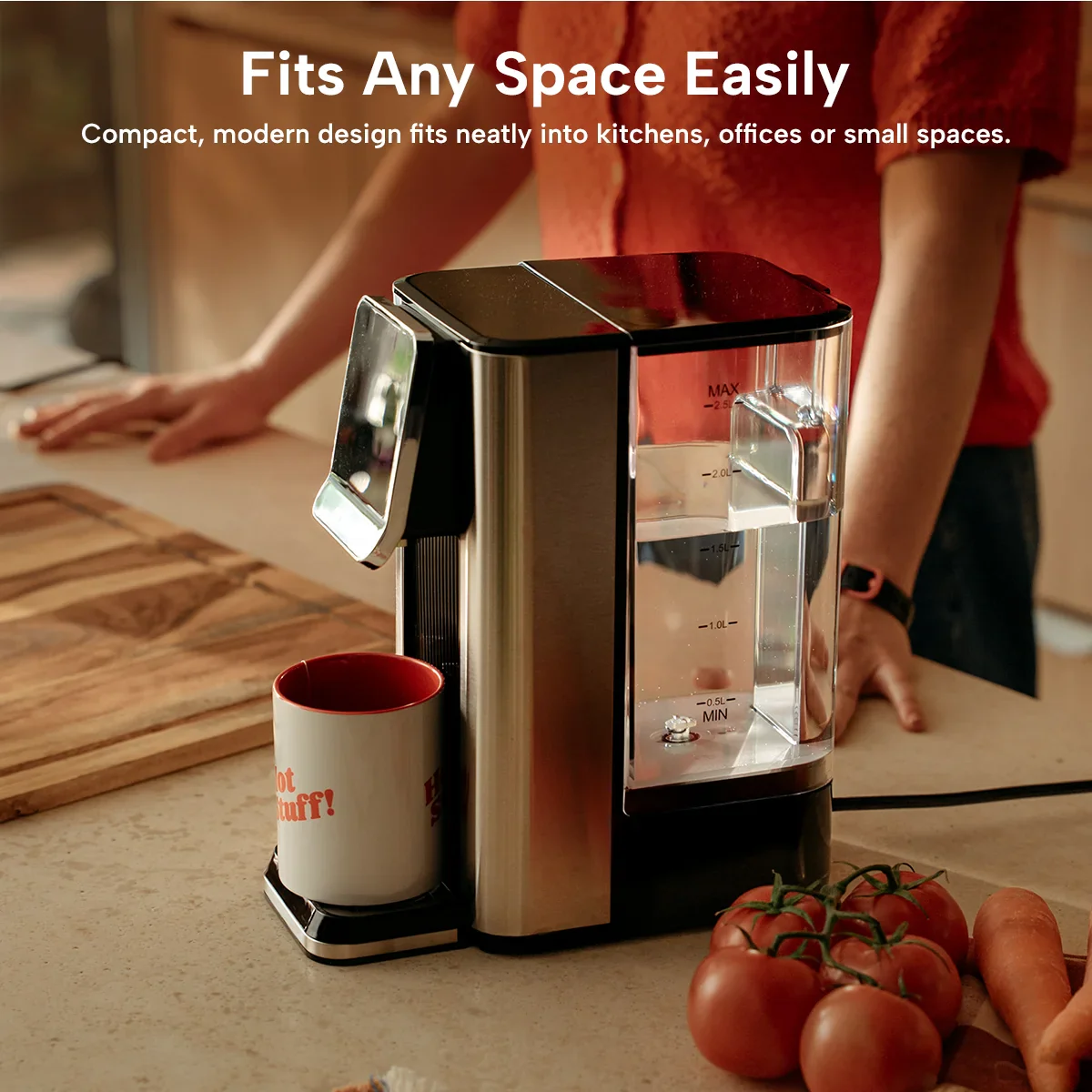 Kleva® Instant Hot Water Dispenser Deluxe with Smart Touch Temp & Volume Control - Image 7
