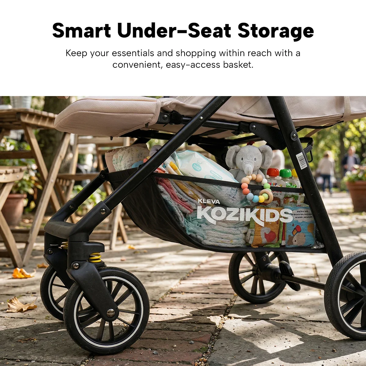 KLEVA® KoziKids Compact & Lightweight Travel Stroller - 6 Months to Toddler - Image 10