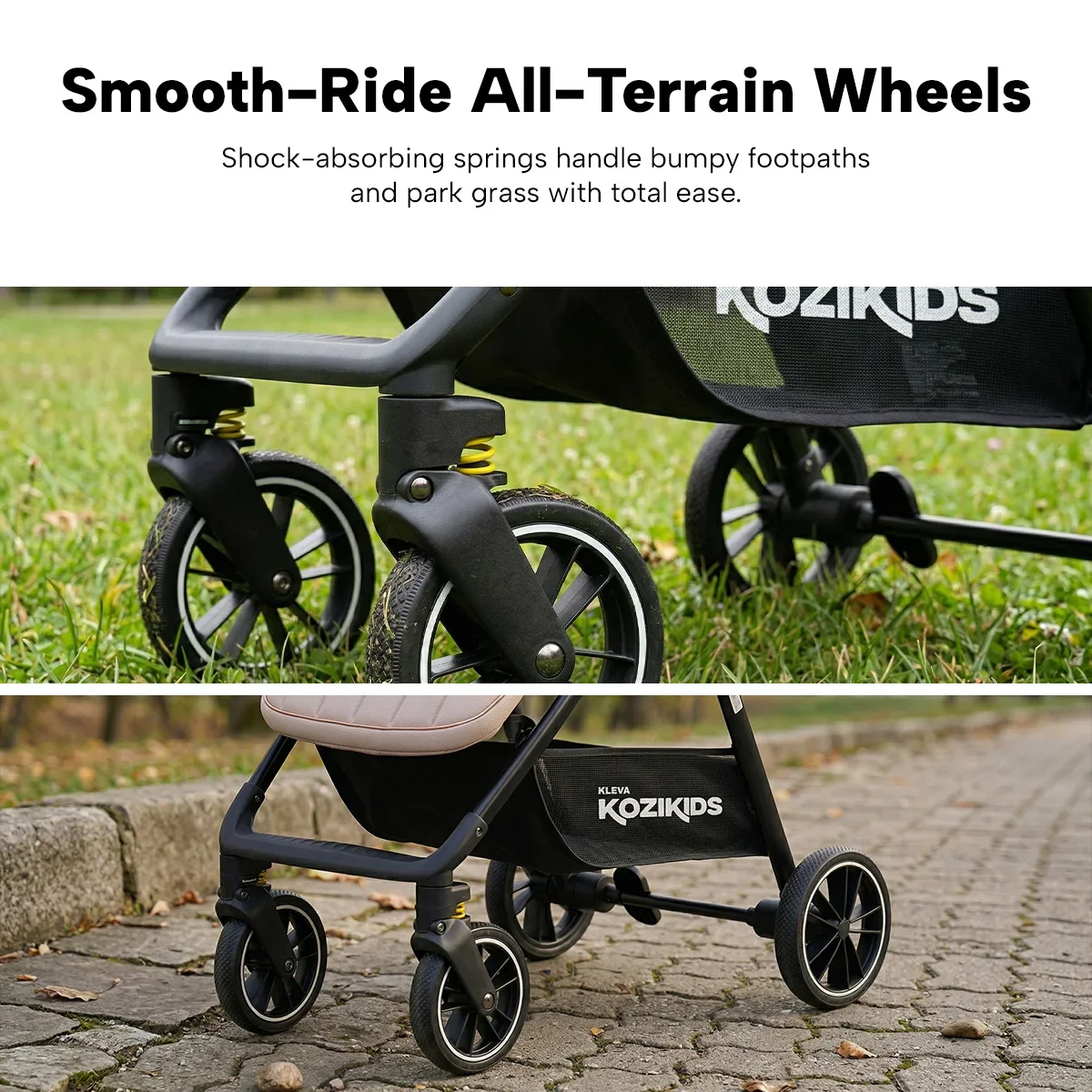 KLEVA® KoziKids Compact & Lightweight Travel Stroller - 6 Months to Toddler - Image 8