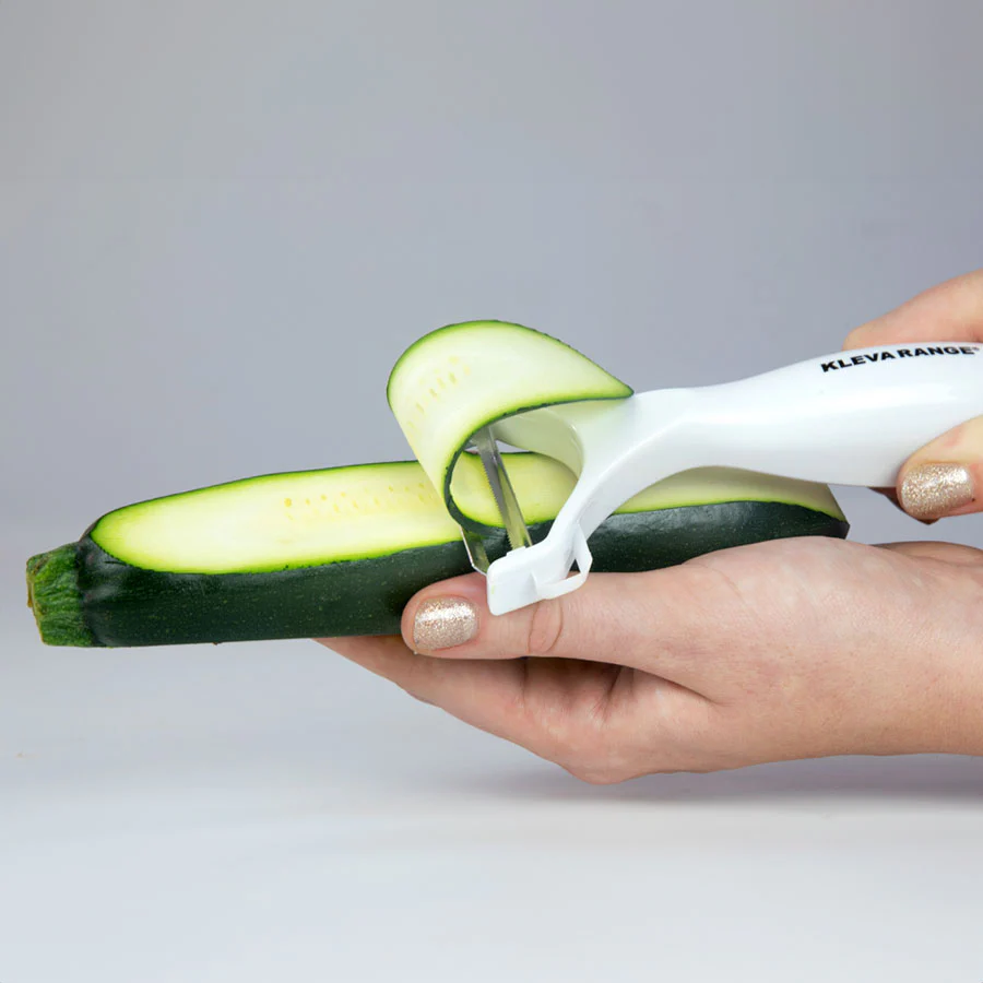 Kleva Precision Peeler With Ultra Sharp Double-Sided Stainless Steel Blades