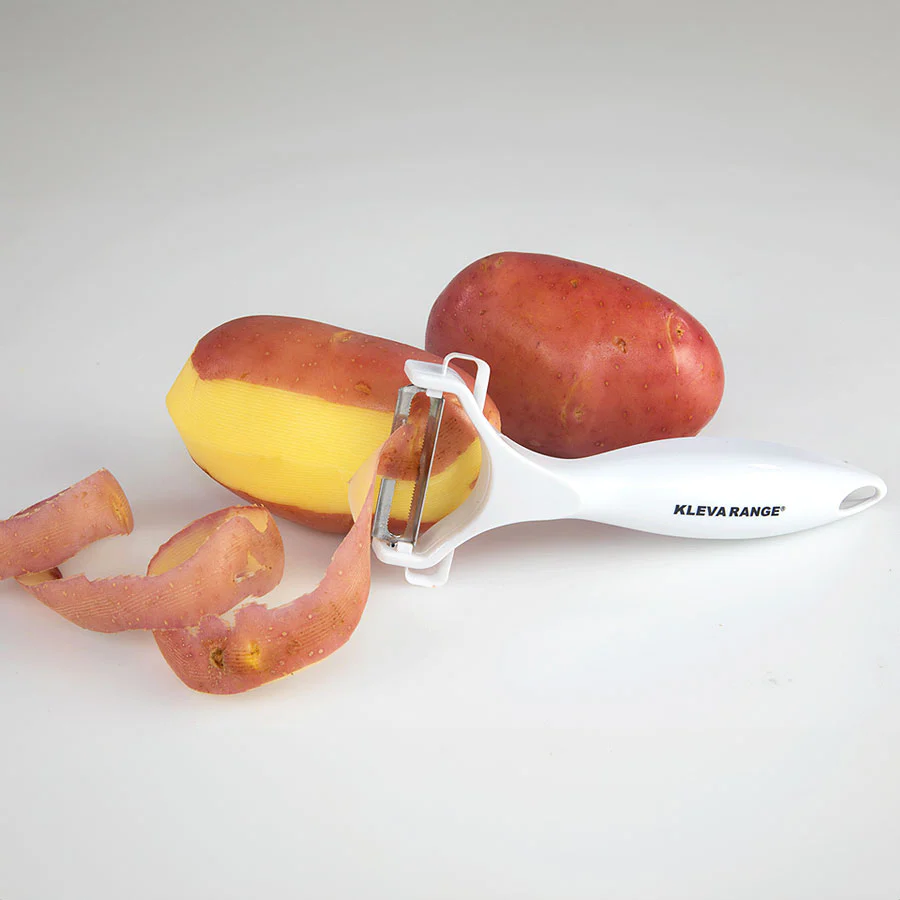 Kleva Precision Peeler With Ultra Sharp Double-Sided Stainless Steel Blades - Image 3