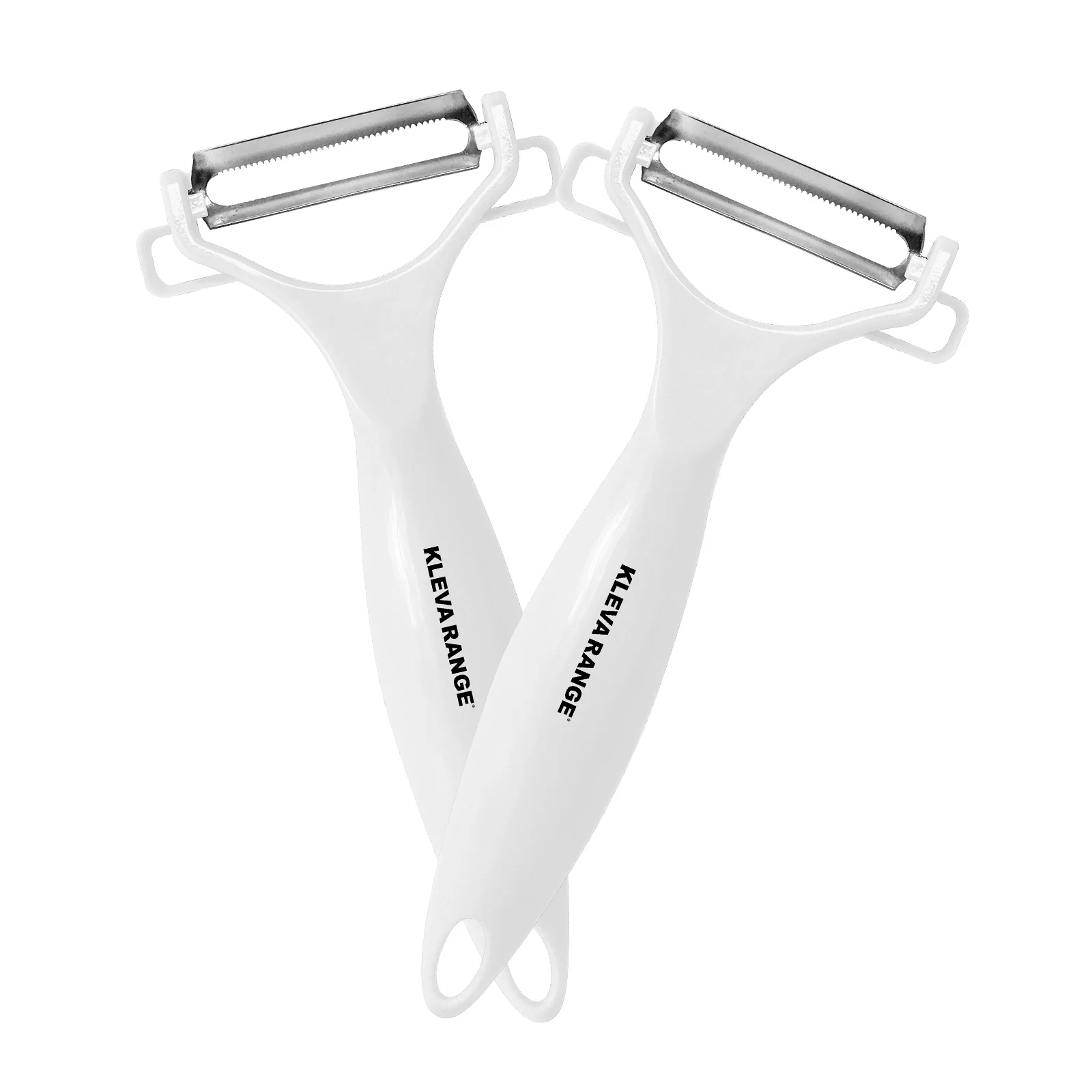 Kleva Precision Peeler With Ultra Sharp Double-Sided Stainless Steel Blades - Image 6