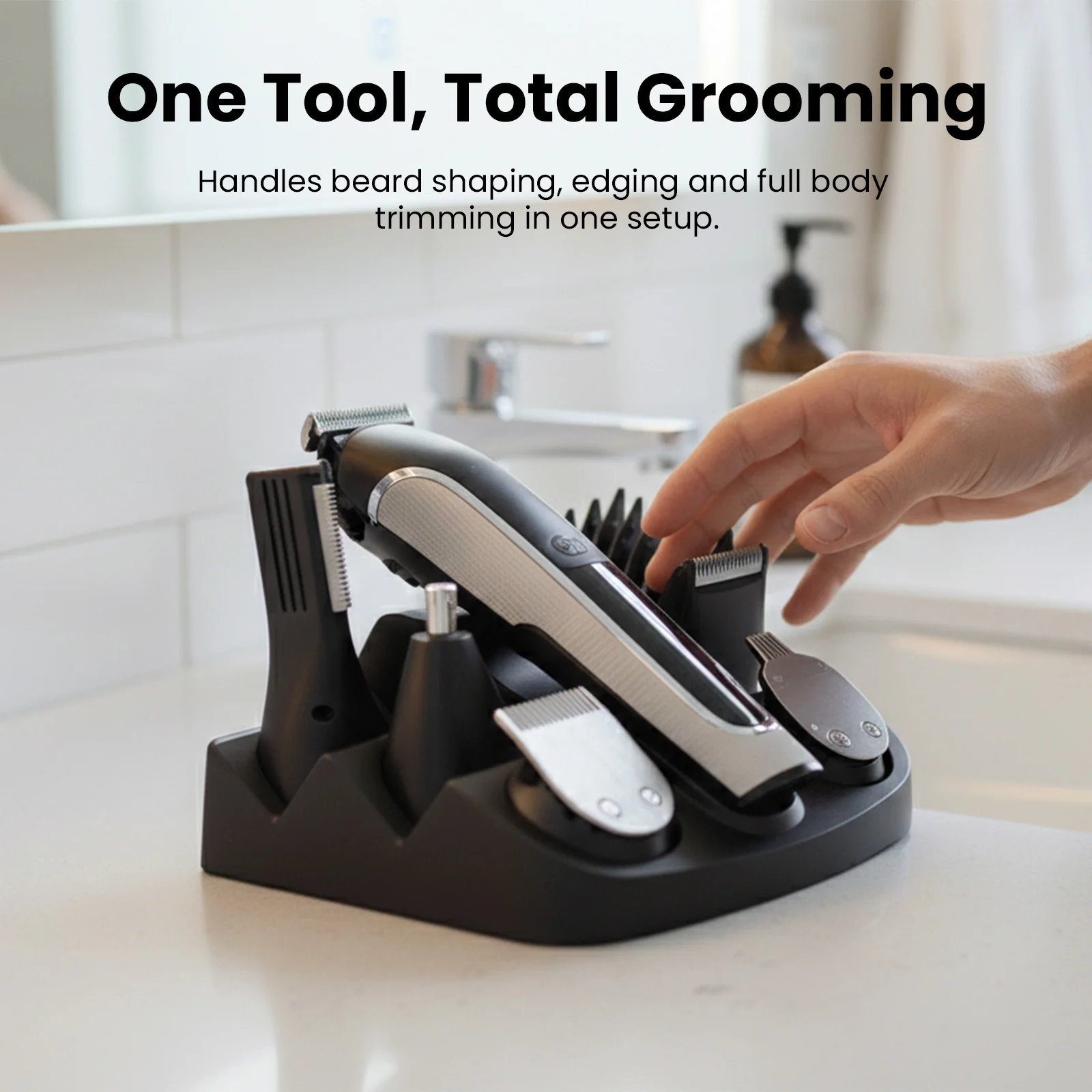 KLEVA® TrimMaster 16-in-1 Multifunctional Premium Body and Beard Hair Trimmer - Image 3
