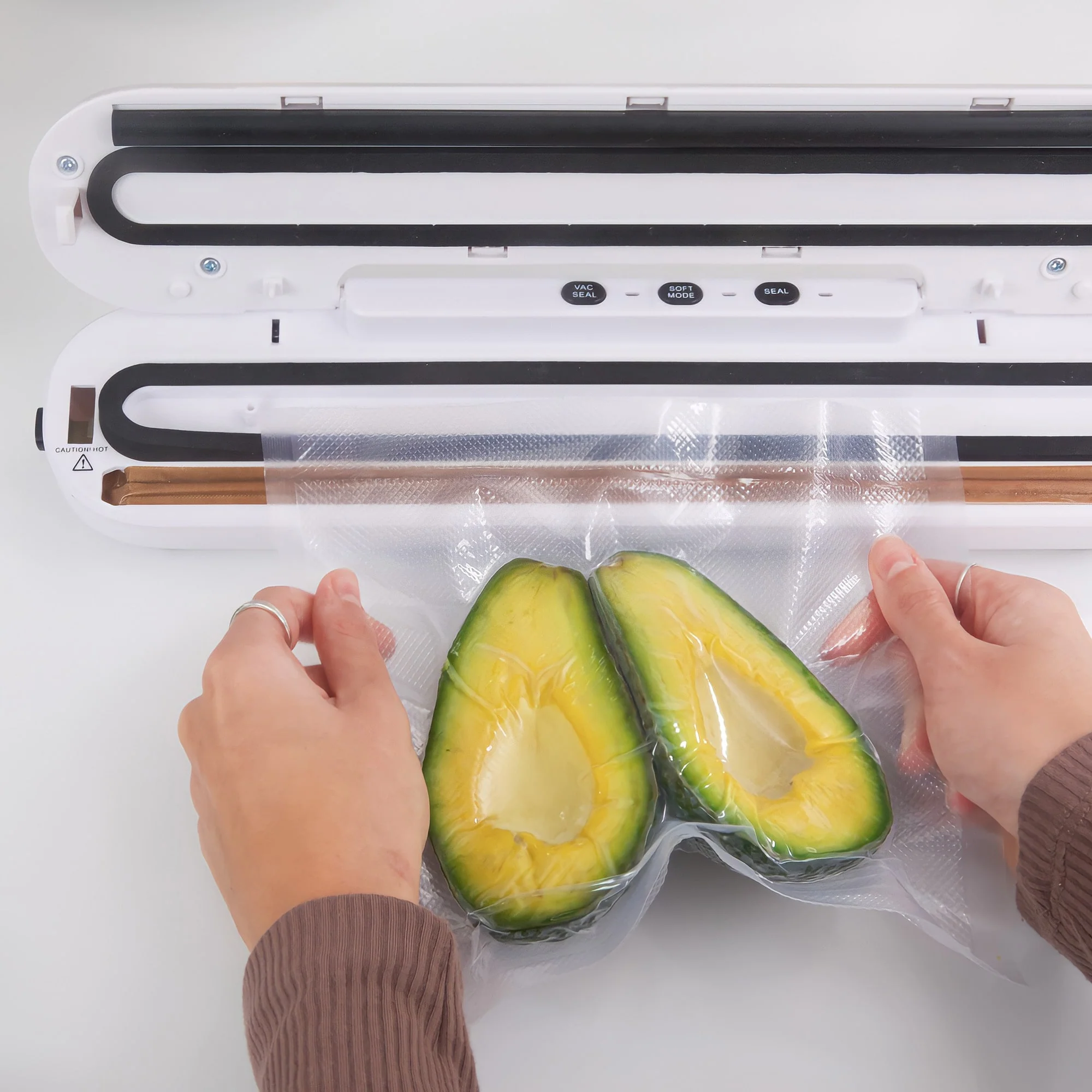 Kleva® Vac Seal & Save Food Saver Vacuum Sealer + 5x Bonus Vac Seal Bags - Image 7