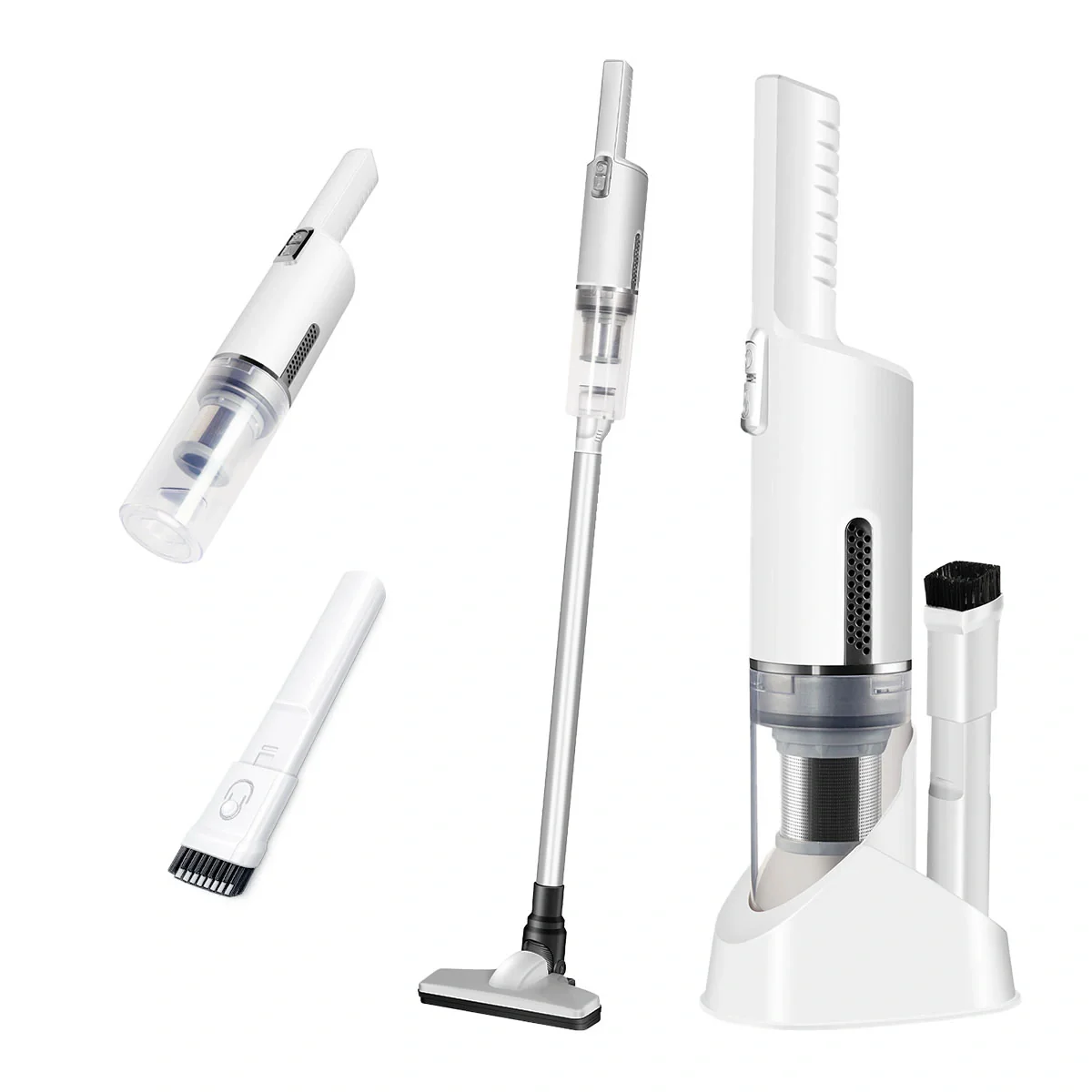 KRAPOF® 2-in-1 FlexiVac Cordless Vacuum - Handheld & Stick Vacuum with HEPA Filter - Image 15