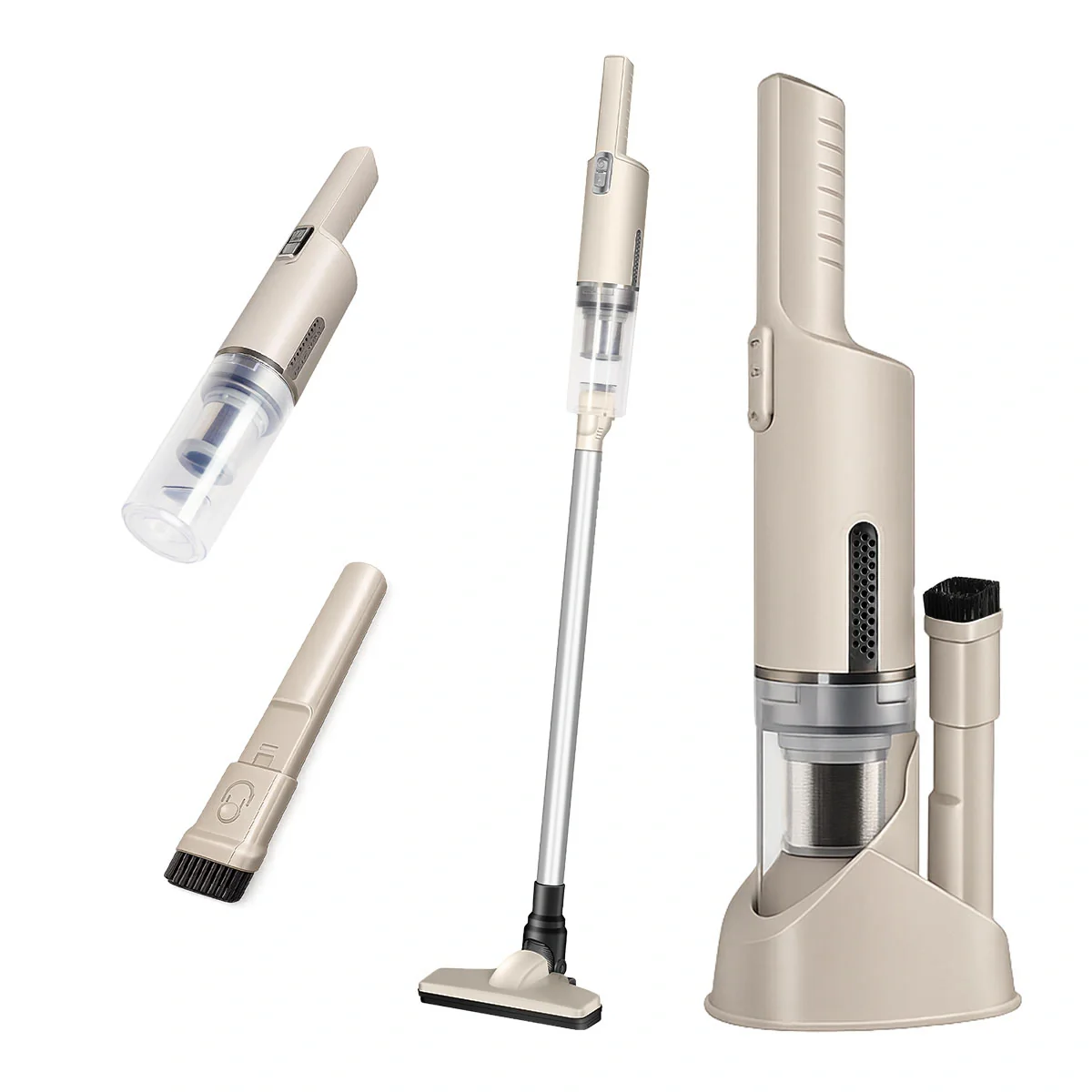 KRAPOF® 2-in-1 FlexiVac Cordless Vacuum - Handheld & Stick Vacuum with HEPA Filter - Image 16