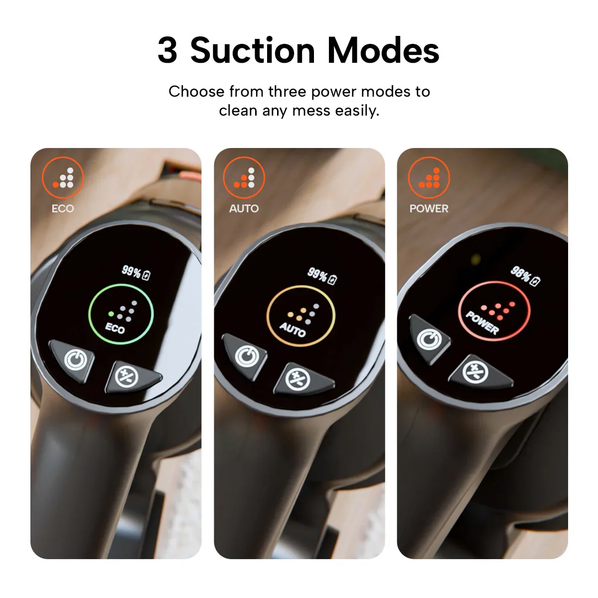 KRAPOF® Auto Clean Power Q3 Cordless Stick Vacuum with Self-Emptying System - Image 8