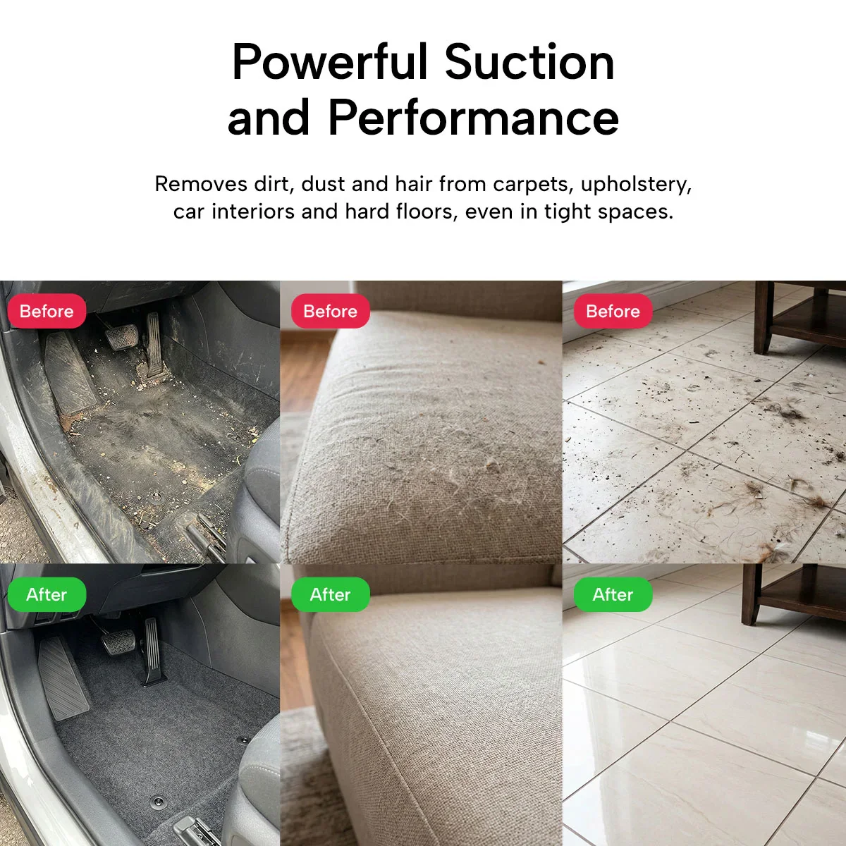 KRAPOF® Power Vac S3 Cordless Stick Vacuum + Extra FREE Second Battery - Image 12