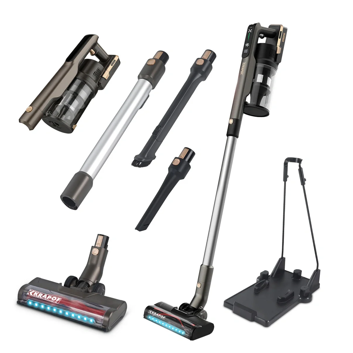 KRAPOF® Power Vac S3 Cordless Stick Vacuum + Extra FREE Second Battery - Image 16
