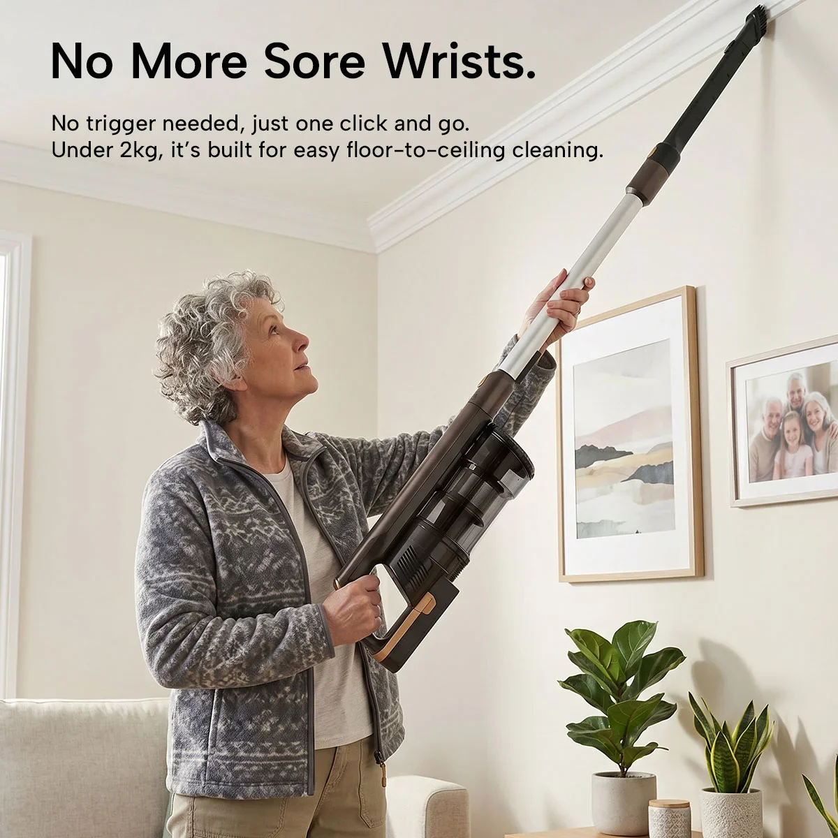 KRAPOF® Power Vac S3 Cordless Stick Vacuum + Extra FREE Second Battery - Image 7