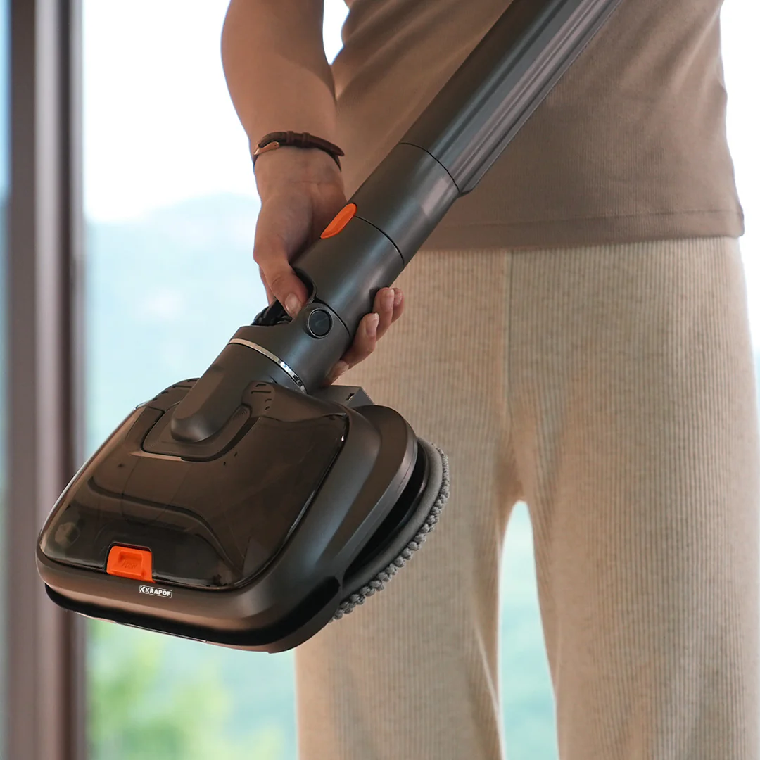 KRAPOF® Q3 ACCESSORY Steam Drive Extension 2 in 1 Floor and Steam Mop for Q3 Stick Vacuum - Image 4