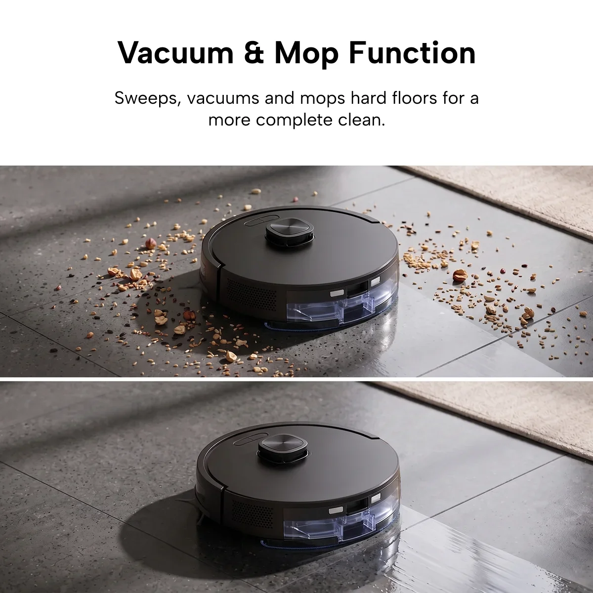 KRAPOF® Self Empty Robo VacIQ Robot Vacuum and Mop - Image 2