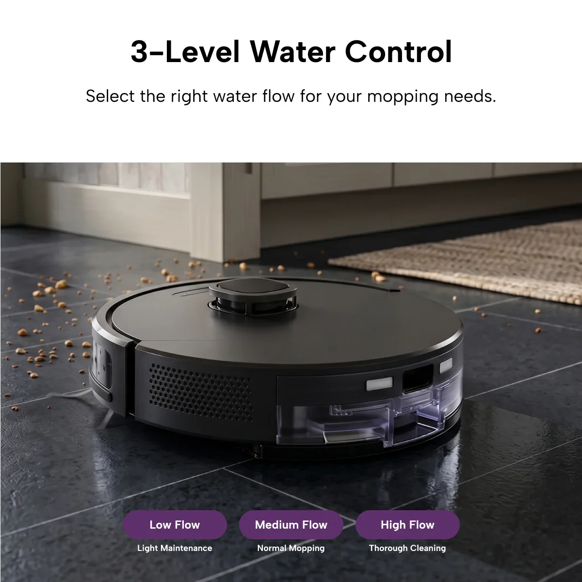 KRAPOF® Self Empty Robo VacIQ Robot Vacuum and Mop - Image 7