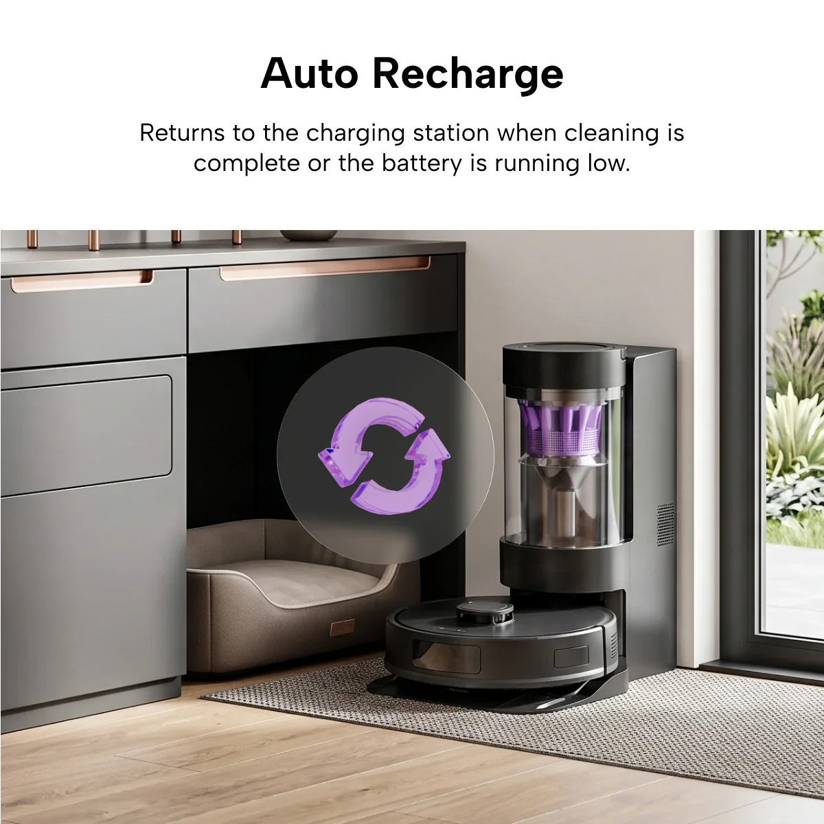 KRAPOF® Self Empty Robo VacIQ Robot Vacuum and Mop - Image 9