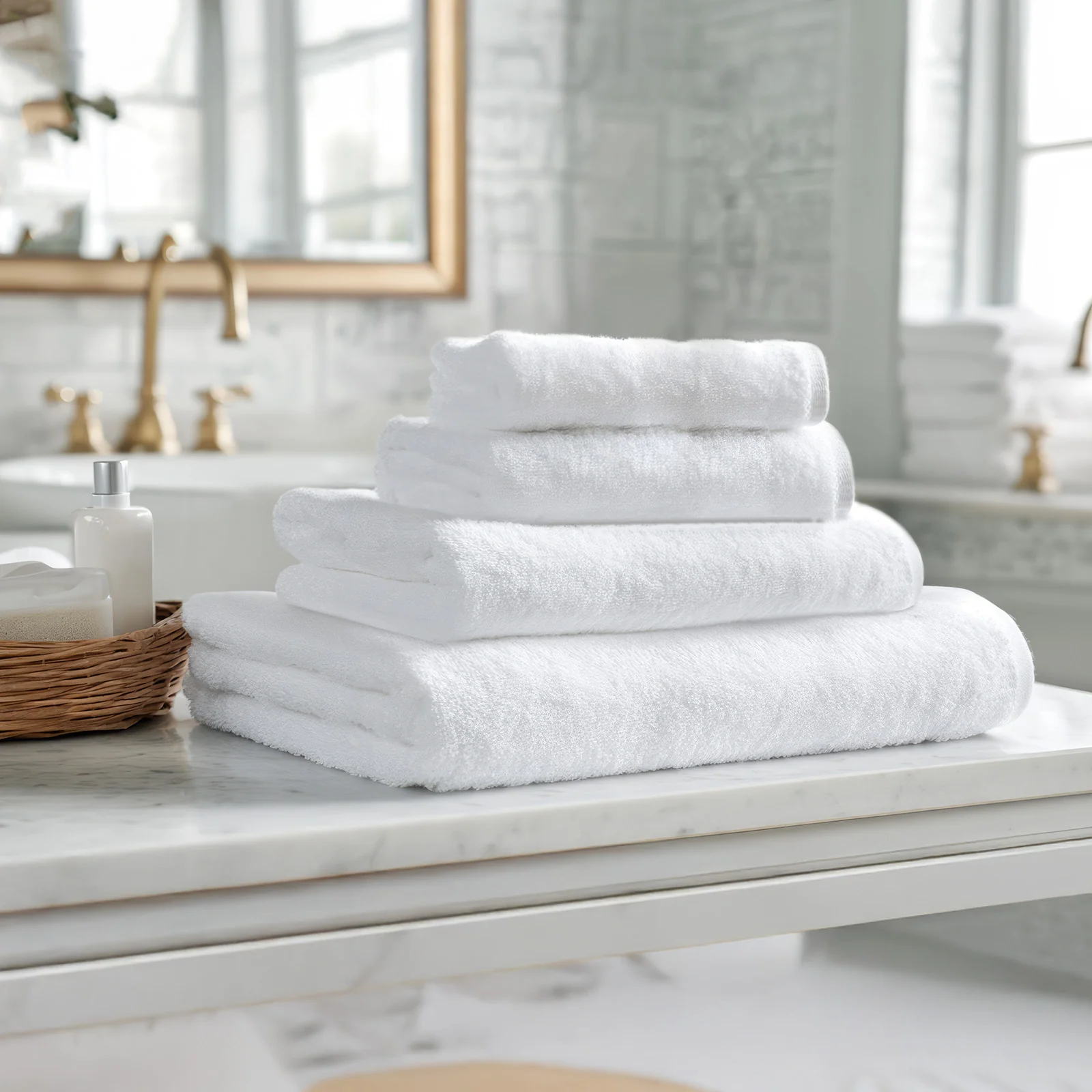 Premium Bath Towel Set - Ultra Soft 100% Cotton Luxury Towels | Buy 1 Get 1 FREE - Image 6