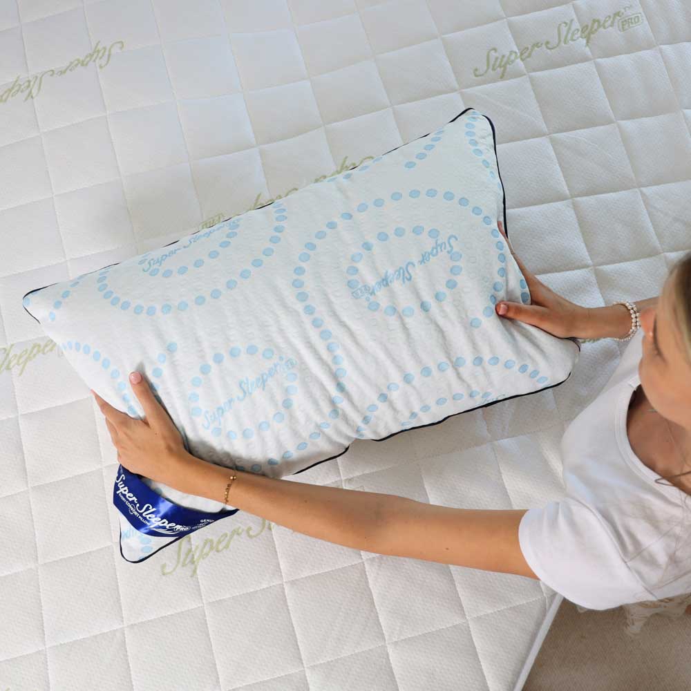 Super Sleeper Pro Adjustable Every Comfort Pillow With Cooling Technology - TV Double Offer! - Image 9